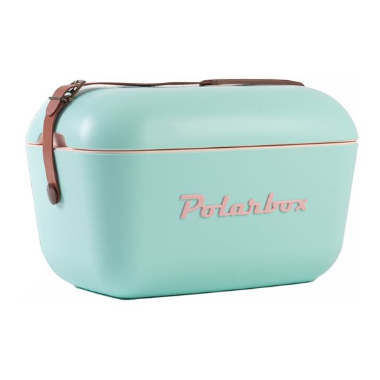 Lada frigorifica, 20L, "Classic", Cyan - Baby Rose - Polarbox