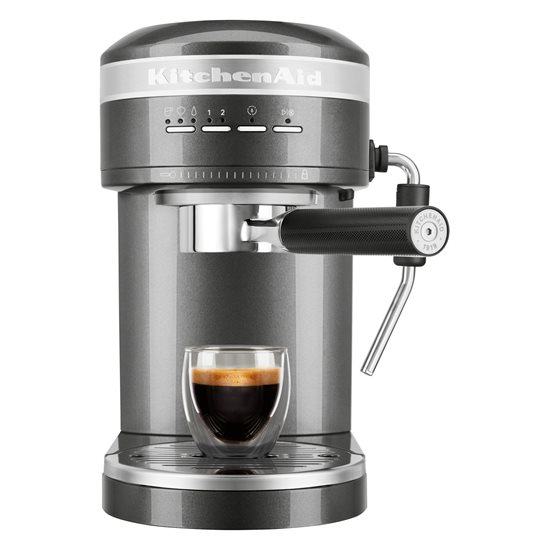 Espressor electric Artisan, 1470W, Medallion Silver - KitchenAid