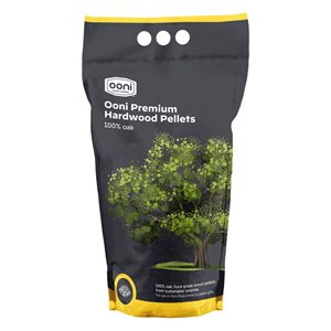 Peleti Premium din lemn de esenta tare, stejar, 3 kg - Ooni