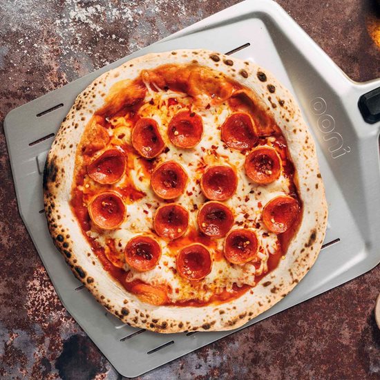 Paleta perforata pentru pizza, aluminiu, 30 cm - Ooni