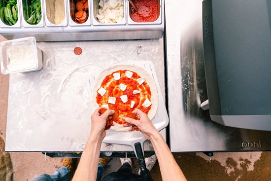 Paleta perforata pentru pizza, aluminiu, 30 cm - Ooni