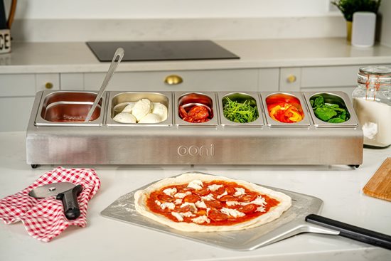 Organizator topping pizza, 77,6 x 24 x 16 cm - Ooni