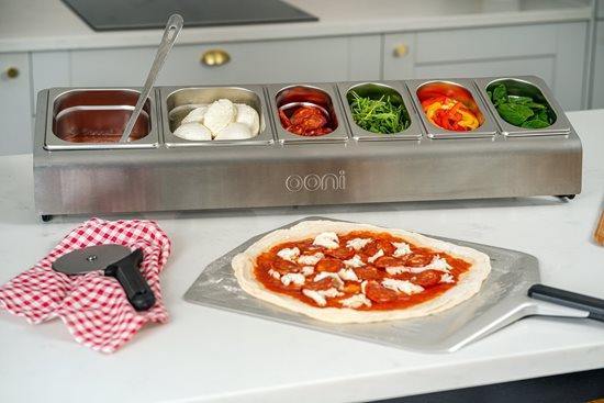 Organizator topping pizza, 77,6 x 24 x 16 cm - Ooni