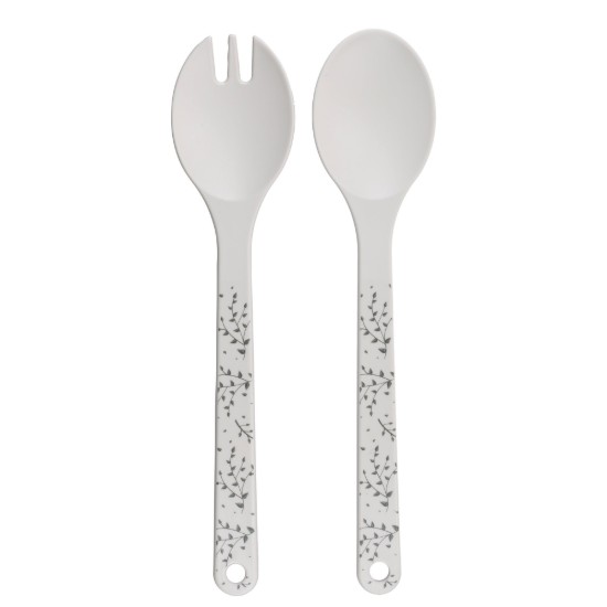Set 2 ustensile salata, plastic reciclat - Natural elements