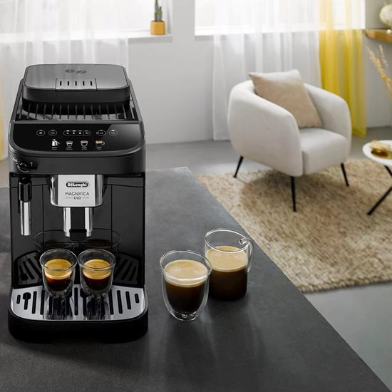 Espressor automat 1450W, "Magnifica Evo", Negru - DeLonghi