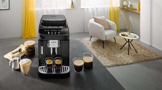 Espressor automat 1450W, "Magnifica Evo", Negru - DeLonghi