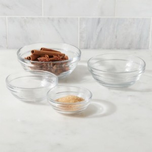 Bol salata, sticla, 17cm/970ml, "Lys" - Duralex