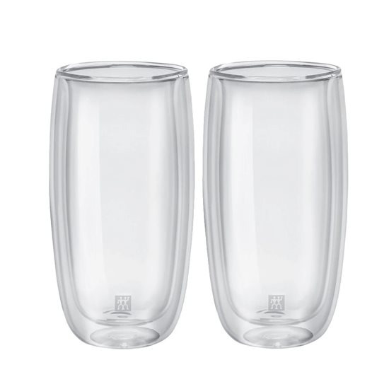 Set 2 pahare long drinks, cu perete dublu, 475ml, "Sorrento" - Zwilling