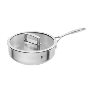 Tigaie saute, inox, cu capac, 24cm/2,7L, "Vitality" - Zwilling