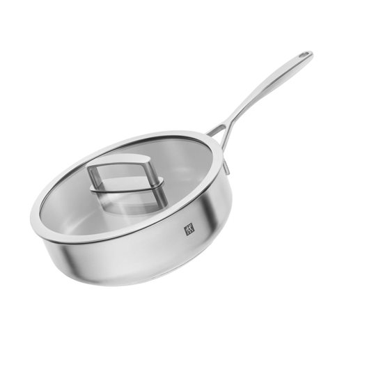 Tigaie saute, inox, cu capac, 24cm/2,7L, "Vitality" - Zwilling