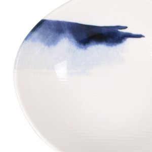 Bol oval, portelan, 18x16,5 cm, "Marmara" - Bonna