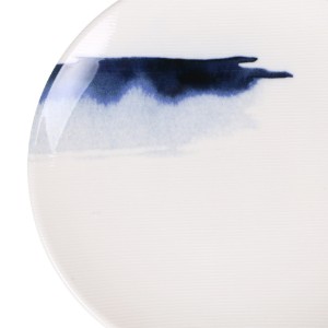 Farfurie desert gourmet, portelan, 21cm, "Marmara" - Bonna
