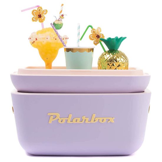 Lada frigorifica, 12L, "Pop", Lilac - Yellow - Polarbox