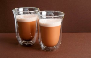 Set 2 pahare latte, cu perete dublu, 300ml - La Cafetiere