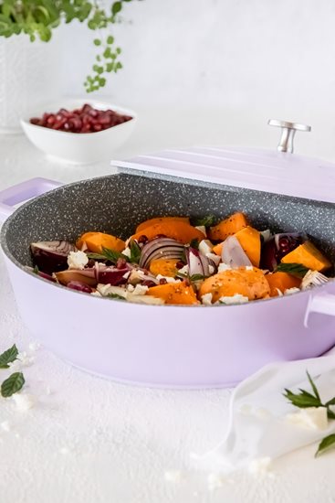 Cratita aluminiu, 28cm/4L, "Master Class", Lavender - Kitchen Craft