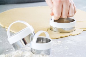 Set 3 forme cutter, rotunde, inox - Kitchen Craft
