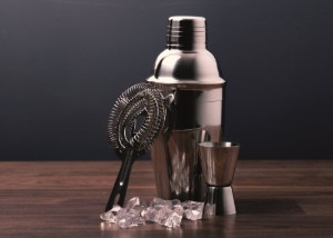 Set 3 piese preparare cocktail, inox - Kitchen Craft