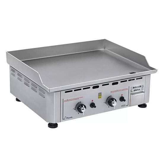 Gratar pe gaz cu plita din inox PSI 600 G, 5500W - Roller Grill