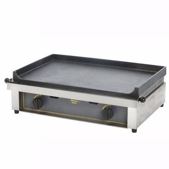 Gratar pe gaz cu plita din fonta PSF 600 G, 6400W - Roller Grill