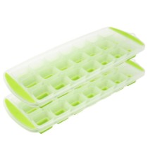 Set 2 forme pentru gheata, plastic, Verde - Westmark