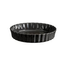 Tava tarte, ceramica, 24,5cm/1,15L, Charcoal - Emile Henry