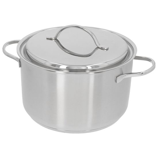 Cratita inox, cu capac, 24cm/6L, "Resto" - Demeyere