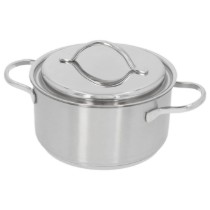 Cratita inox, cu capac, 18cm/2L, "Resto" - Demeyere