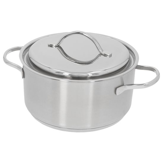 Cratita inox, cu capac, 20cm/3L, "Resto" - Demeyere