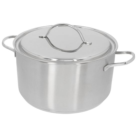 Cratita inox, cu capac, 28cm/8L, "Resto" - Demeyere