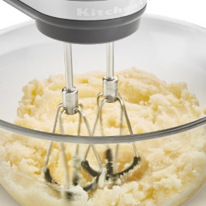 Set 2 batatoare cu capat flexibil, pentru mixer de mana - KitchenAid