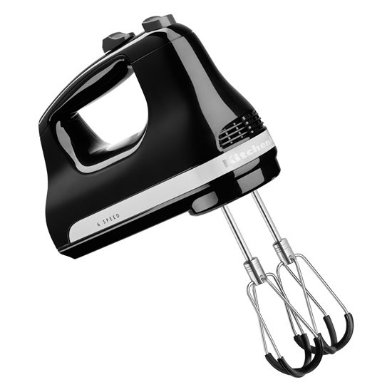 Mixer de mana cu 6 viteze, 60W, Onyx Black - KitchenAid