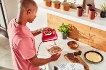 Mixer de mana cu 6 viteze, 60W, Empire Red - KitchenAid