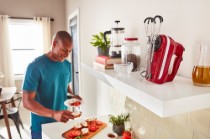 Mixer de mana cu 6 viteze, 60W, Empire Red - KitchenAid
