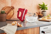 Mixer de mana cu 6 viteze, 60W, Empire Red - KitchenAid