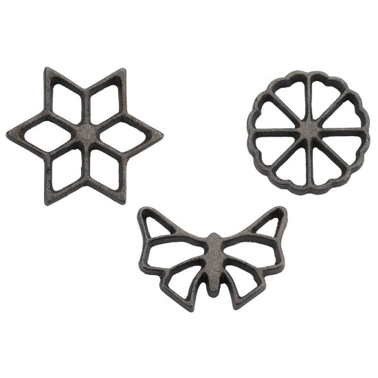 Ustensila cu 3 forme pentru decorat gofre - Westmark