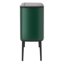 Cos de gunoi "Bo  Touch", inox, 11+23L, Pine Green - Brabantia