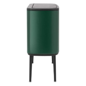 Cos de gunoi "Bo  Touch", inox, 11+23L, Pine Green - Brabantia
