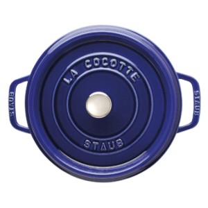 Oala Cocotte fonta, 28cm/6,7L, Dark Blue - Staub