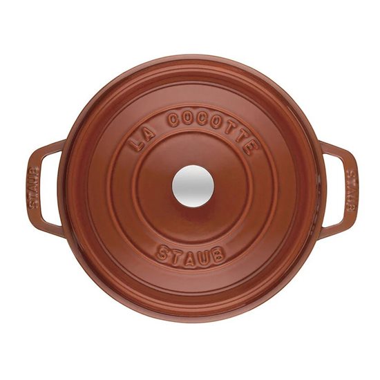 Oala Cocotte fonta, 28cm/6,7L, Cinnamon - Staub