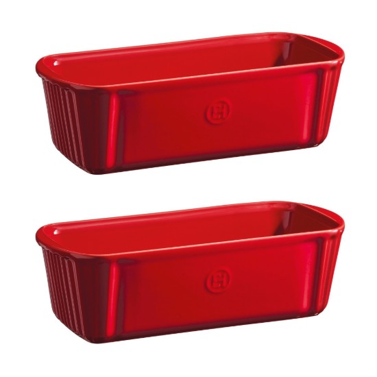 Set 2 tavi cozonac, ceramica, 31,5 x 13,5cm/1,8L - Emile Henry