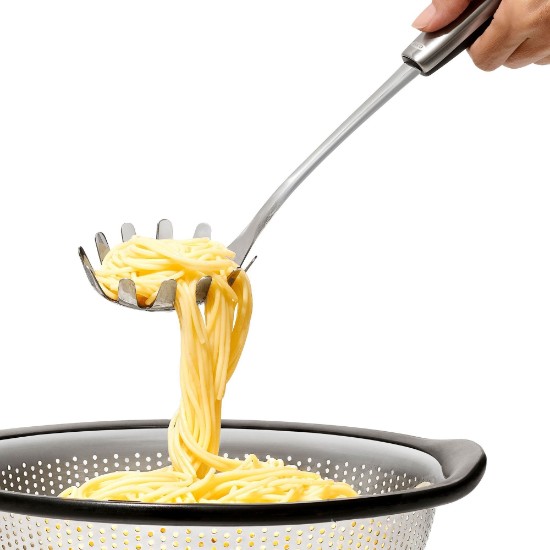 Lingura servire spaghetti 32,4 cm, inox - OXO