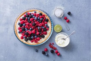 Tava tarta, din sticla termorezistenta, 25cm - PYREX