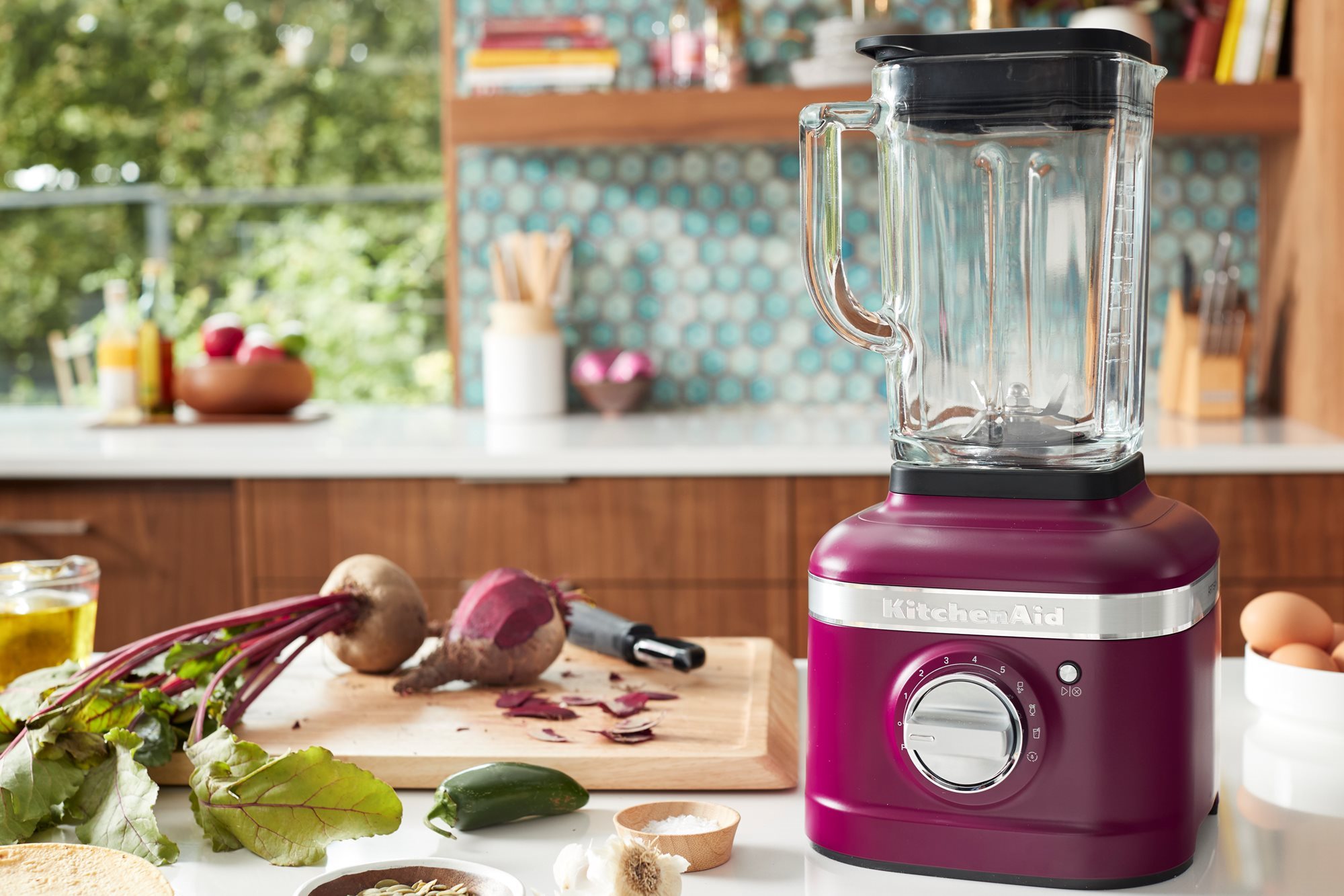 Blender Artisan K400 1,4L, 1200W, Beetroot - KitchenAid | KitchenShop