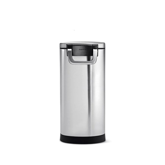 Cos pentru hrana animale, inox, 30 L, Brushed - simplehuman