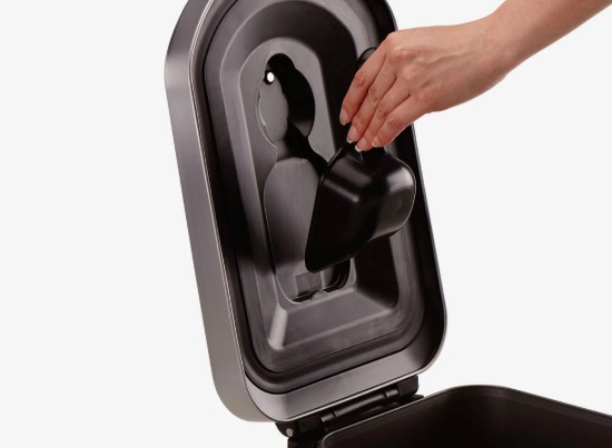 Cos pentru hrana animale, inox, 30 L, Brushed - simplehuman