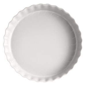 Tava tarte, ceramica, 24,5cm/1,15L, Flour - Emile Henry