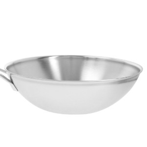 Tigaie wok 5-Ply, inox, 30 cm, "5-Plus" - Demeyere