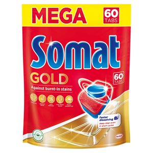 Tablete masina de spalat vase, 60 buc., Somat Gold