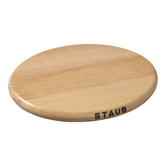 Suport magnetic oval, lemn, 21x15cm - Staub