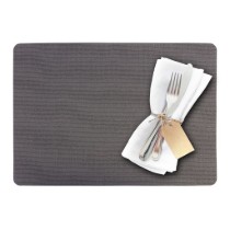 Suport farfurii (napron), 43 x 30 cm, Taupe, "Terra" - Saleen